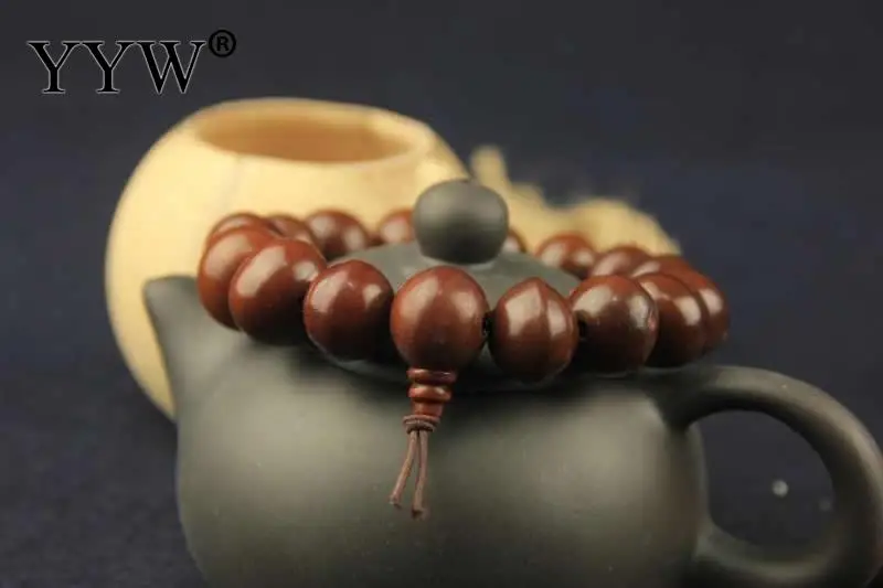 Натуральное солнце искусственные бусины Будда браслет четки деревянные