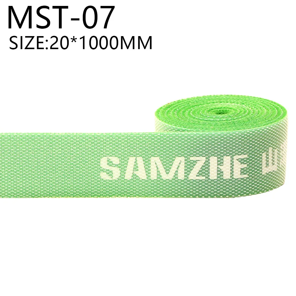 MST-07(20x1000mm) SAMZHE нейлоновые кабельные стяжки Winder Ethernet наушники мышь мобильный телефон кабельные стяжки многоразовые крепления провода Организатор Галстуки - Цвет: MST-07(20x1000mm)