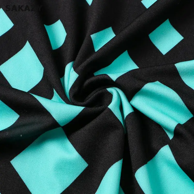 Sakazy для женщин большого размера плюс 6XL Элегантное летнее платье повседневное