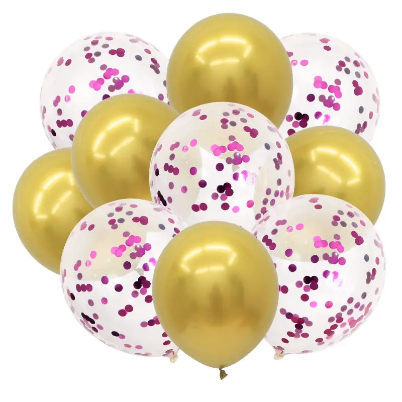 18 Смешанные зеленые конфетти шары День рождения украшения ребенок взрослый металлический шар воздушный шар Свадебный воздушный шар на день рождения Декор - Цвет: 18