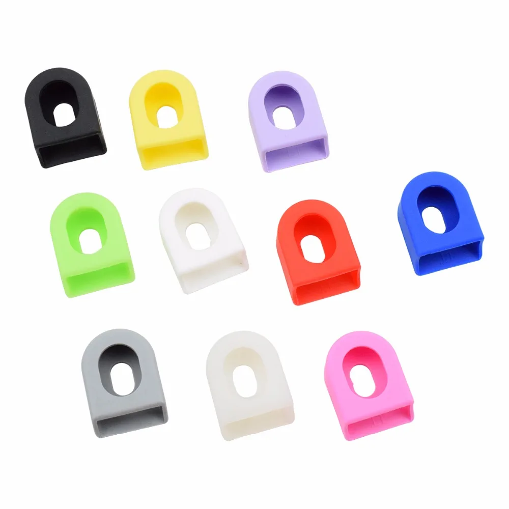 2 предмета силиконовой MTB велосипедные рукоятки сапоги Кепки дорожный горный