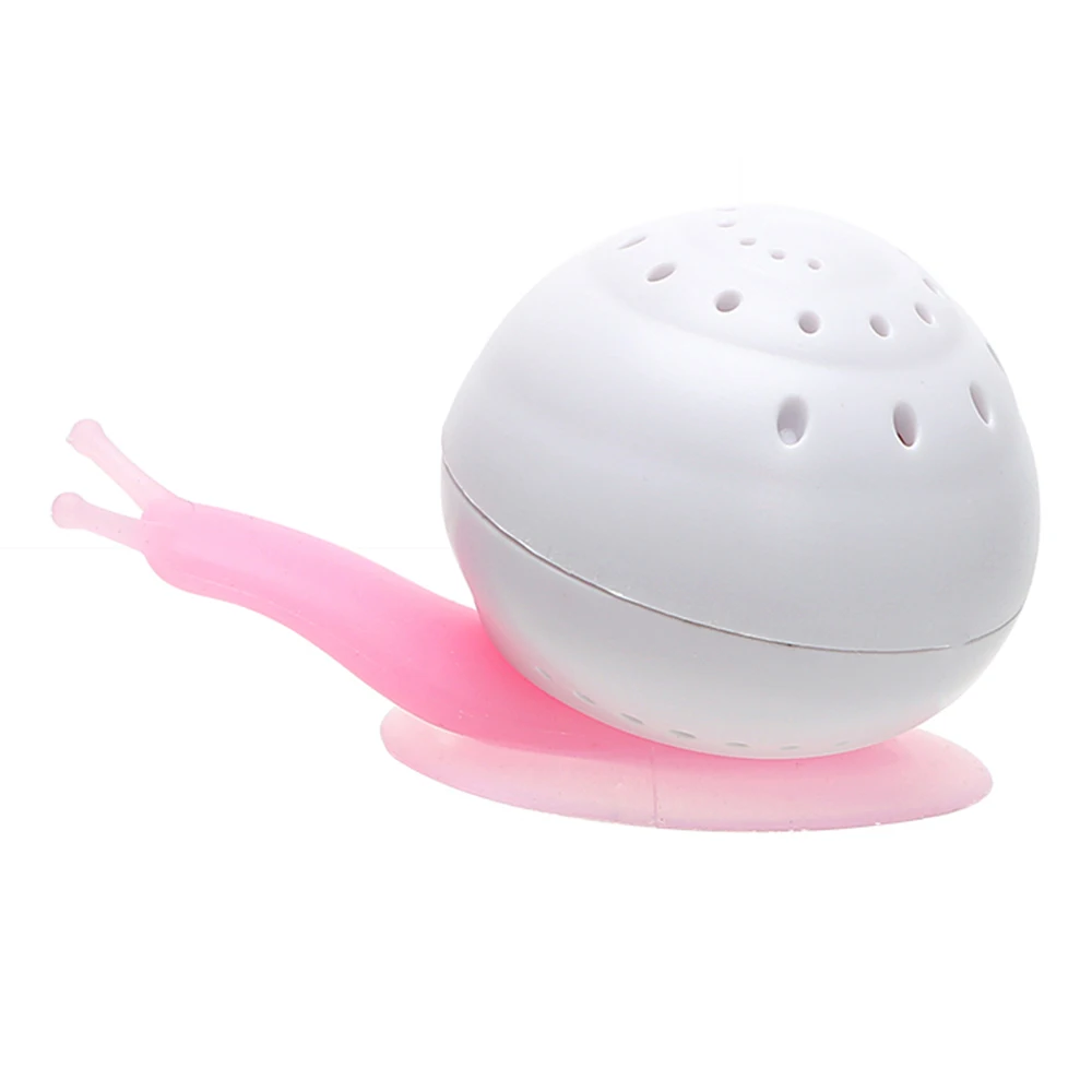 rose 1pcs Home Lasting Fragrance Sachets Fragrant Snail Shape with Suction Cup Household Merchandises for Car Toilet Bathroom - Цвет: rose