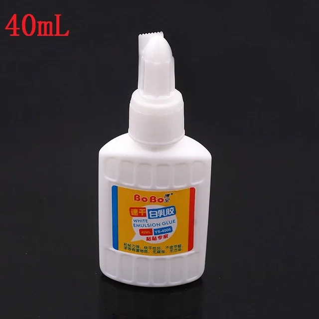 40mL 1-2 шт быстрое высыхание латекса Руководство DIY ручной работы специальный кожаный белый клей аксессуары клей сильная связь 2019NEW профессиональный - Цвет: 40mL