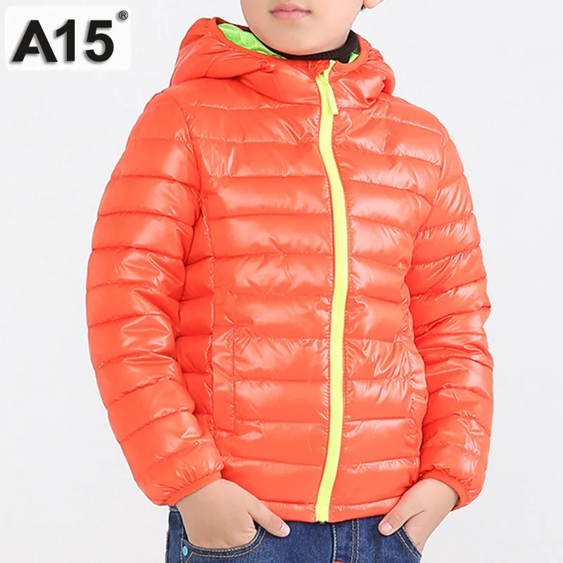 Зимняя куртка Зимние пальто и куртки для маленьких мальчиков девочек Осенняя