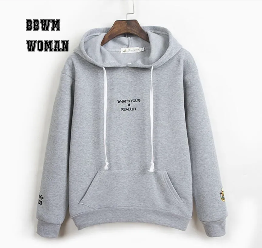 Женский свитер с капюшоном ZO16 тонкий пуловер толстовки в Корейском стиле