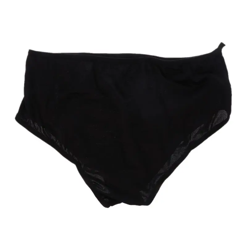 Женское хлопковое нижнее белье со средней талией простое черное Белое стринги