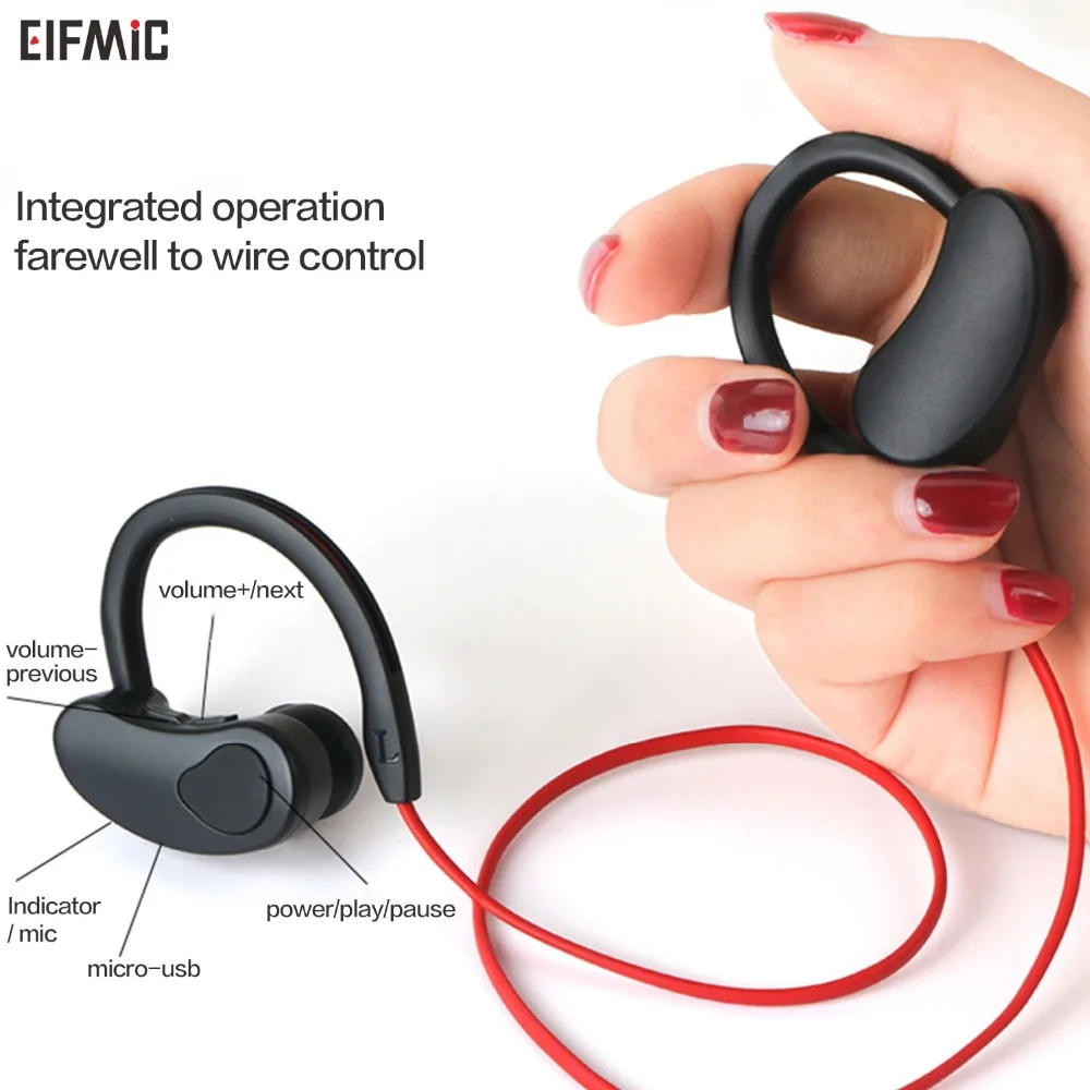 Оптовая продажа хит продаж беспроводные Bluetooth наушники ELFMIC водонепроницаемые