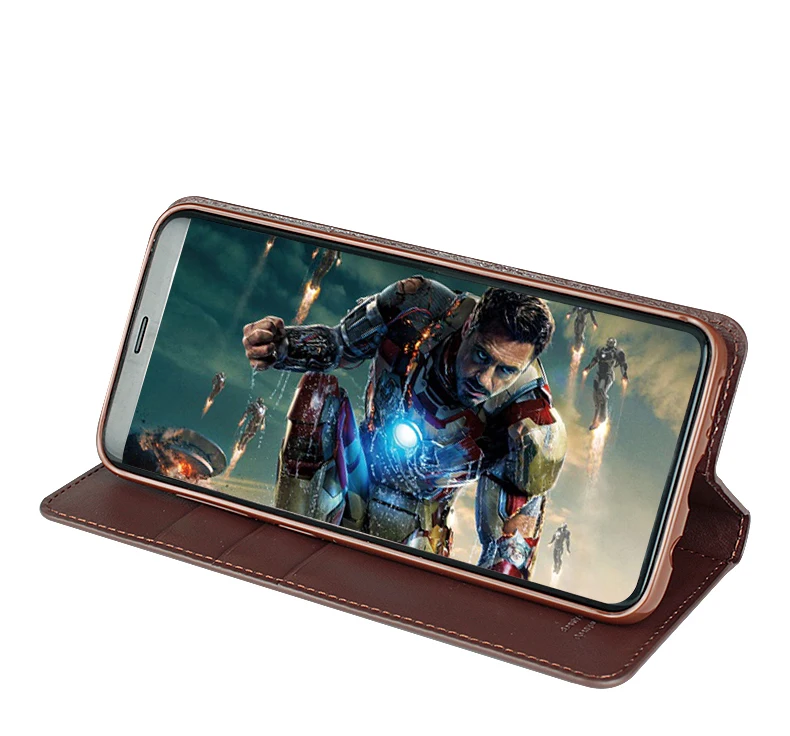 Из натуральной кожи на низком ходу Мягкий мобильный чехол для телефона samsung S8 S9