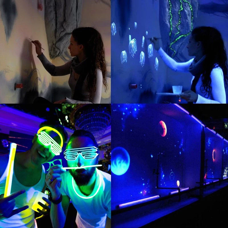 УФ черный свет 5 Вт Ультрафиолетовый светодиодный прожектор для диджея дискотеки