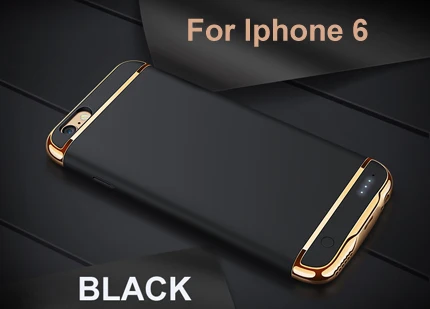 as picture show Портативный внешний аккумулятор чехол для iPhone 6, 6s, 7, 8, внешний аккумулятор для телефона, чехол для iPhone 6, 6s plus, 7 Plus, 8 Plus, внешний аккумулятор - Цвет: as picture show
