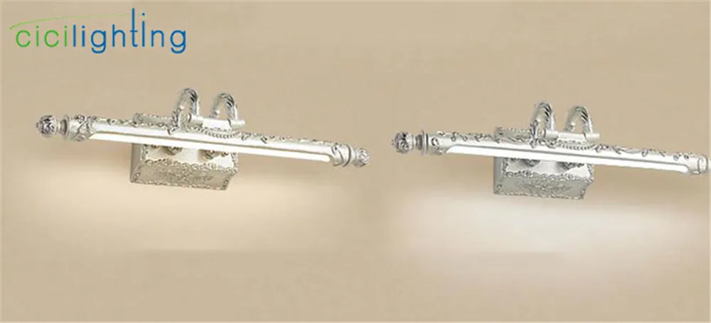 110V 240V 7 Вт 54 см Европейский светодиодный Ванная комната зеркала светильник s