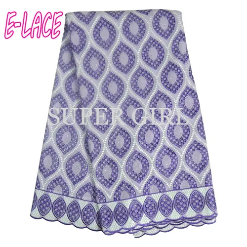 Последние новый дизайн африканский шнурок ткани с блестками модные швейцарская