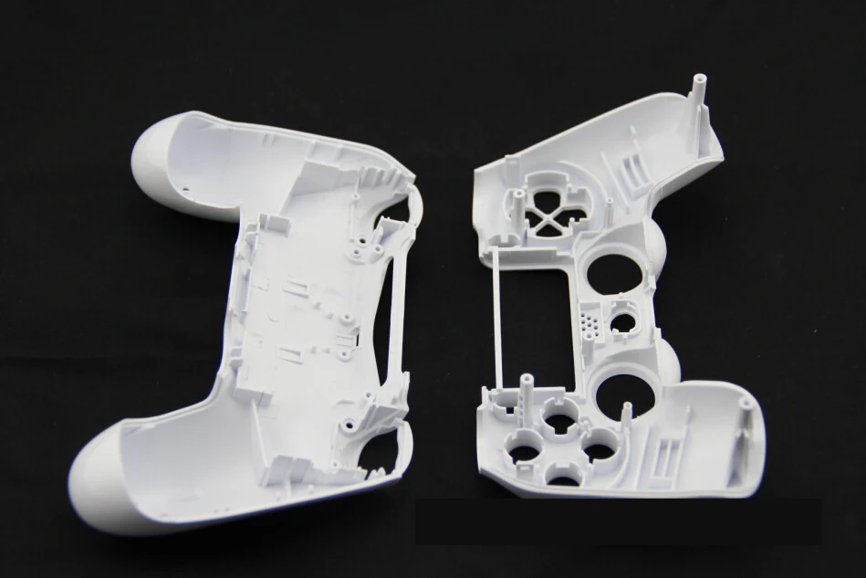 Гладкий черный/белый чехол для замены корпуса защитный PS4 Playstation 4 игровой