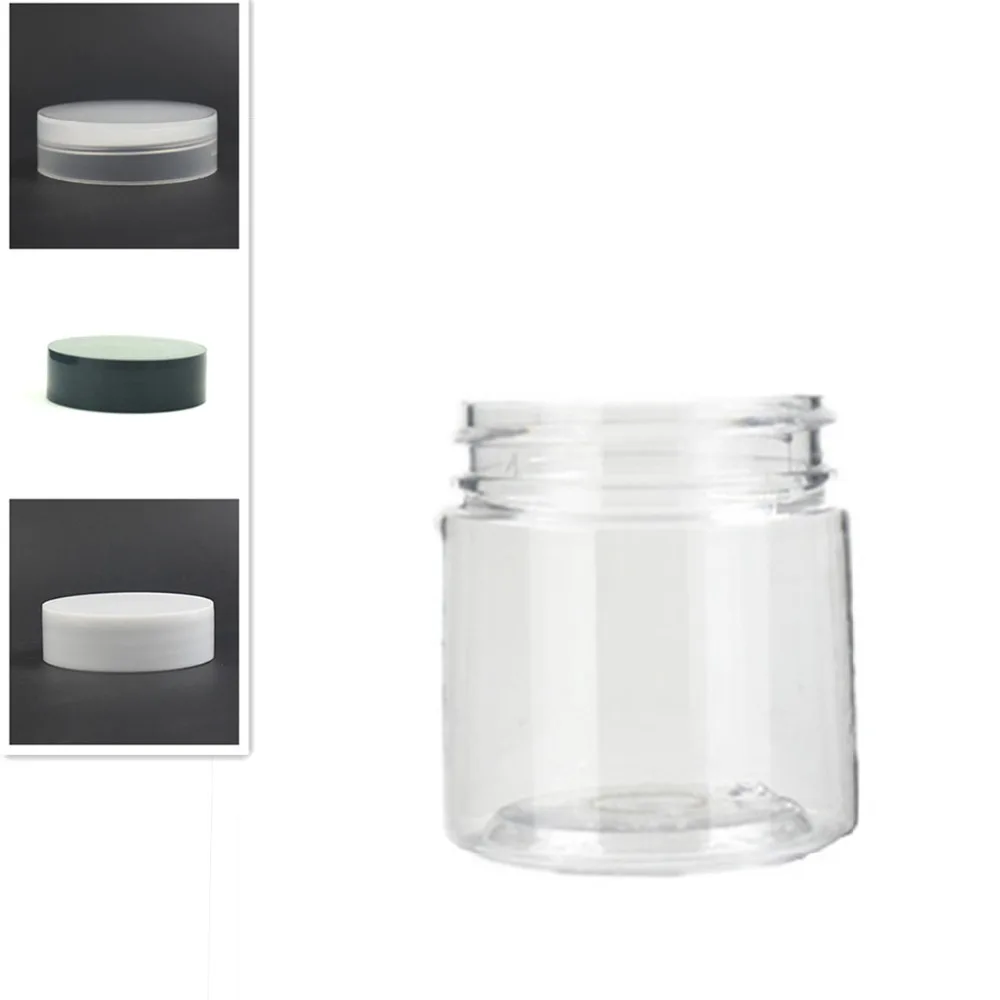 

30ml 1oz round pet jar with aluminum plastic cap ,cream jar,Cosmetic pot,Cosmetic Packaging,sample container,bottle