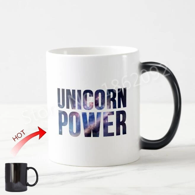 Галактическая Волшебная чашка с единорогом забавная керамическая кофейная
