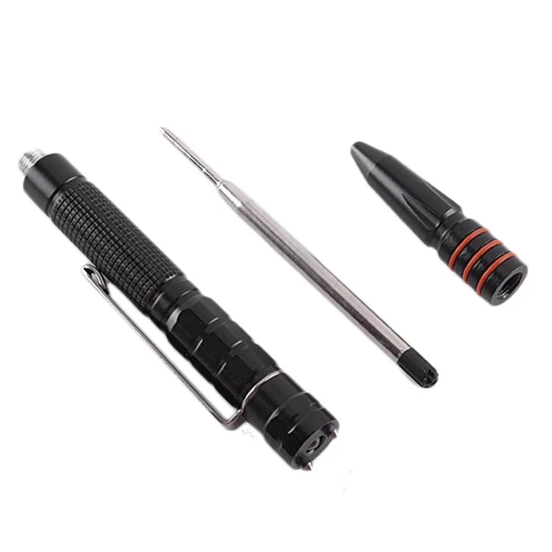 Тактическая ручка для самообороны новая двойная головка из вольфрамовой стали и