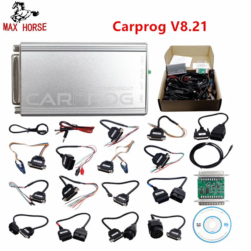 Carprog полная идеальная онлайн-Версия прошивки V8.21 программное обеспечение V10.93 со