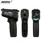 Инфракрасный термометр-50  380500800C, лазерный ИК-термометр с цветным ЖК-дисплеем и сигналом тревоги, гигрометр, измеритель влажности