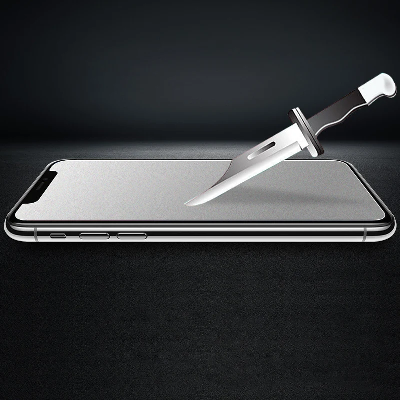 CCDZ 9 H матовое закалённое стекло пленка для iPhone X XS Max матовый протектор экрана XR