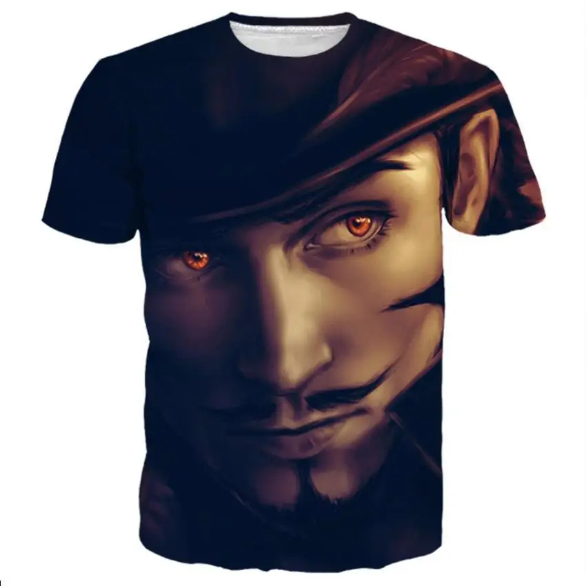 2018 Высококачественная крутая футболка для мужчин и женщин с 3d принтом одна штука
