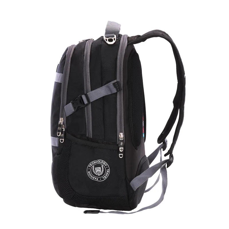 fashion 16&quot 17&quot laptop backpack big capacity men military bag daily travel case school mochila Teenage Boy SW8350 | Багаж и сумки