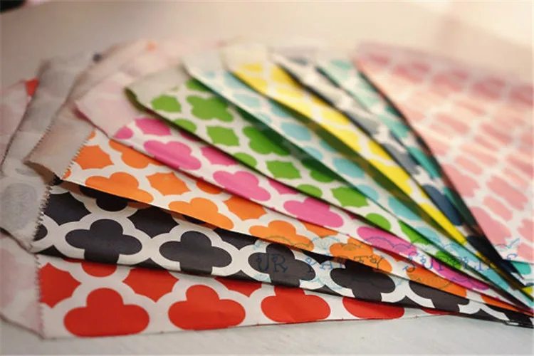 Фото 3000pcs Rainbow Clover Pattern Paper Party Bags Red Pink Black Orange Yellow Green Teal Light Blue Navy Birthday Дом и сад 3000pcs Rainbow Clover Pattern Paper Party Bags Red Pink Black Orange Yellow Green Teal Light Blue Navy Birthday Дом и сад