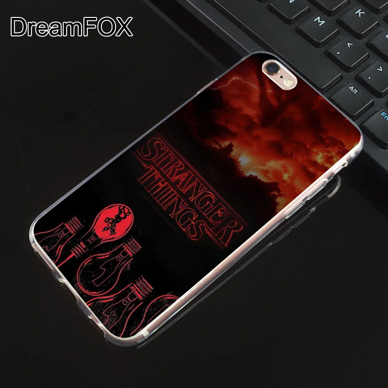 N421 Stranger Things Fear Soft TPU Silicone Cover For Apple iPhone 11 Pro XR XS Max 8 X 7 6 6S Plus 5 5S SE 5C 4 4S Case |