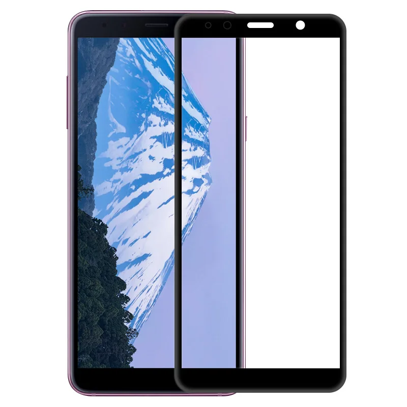 Для Galaxy Feel 2 углеродное волокно 3D Edge 9H Закаленное стекло пленка для Feel2