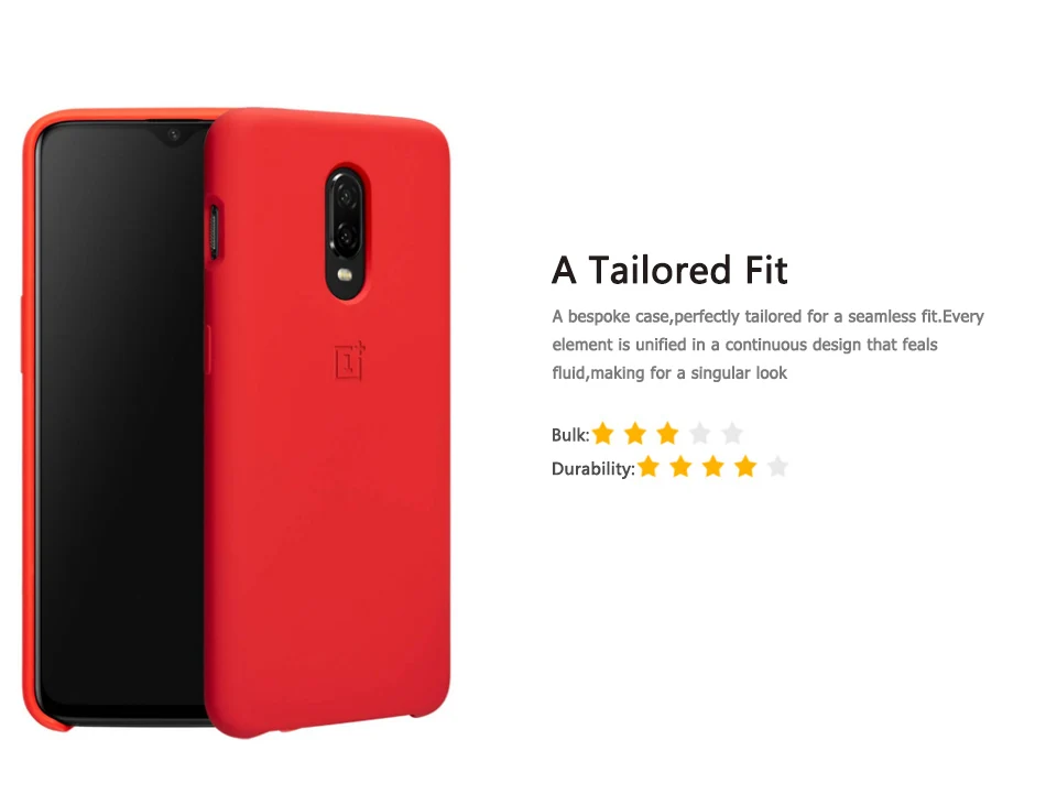 Для OnePlus 6T чехол Официальный Oneplus 6T силиконовый защитный чехол бампер чехол для One Plus 6T A6010 красный