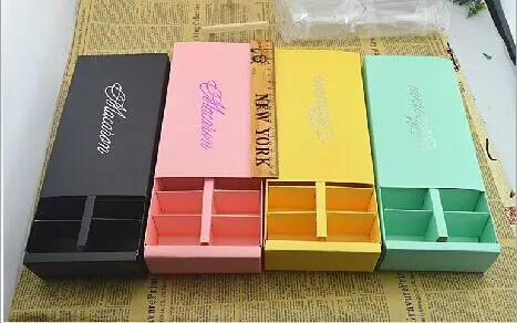 Bronzing складной ящик с Карты Формат Макарон коробка Бесплатная доставка | Дом и сад