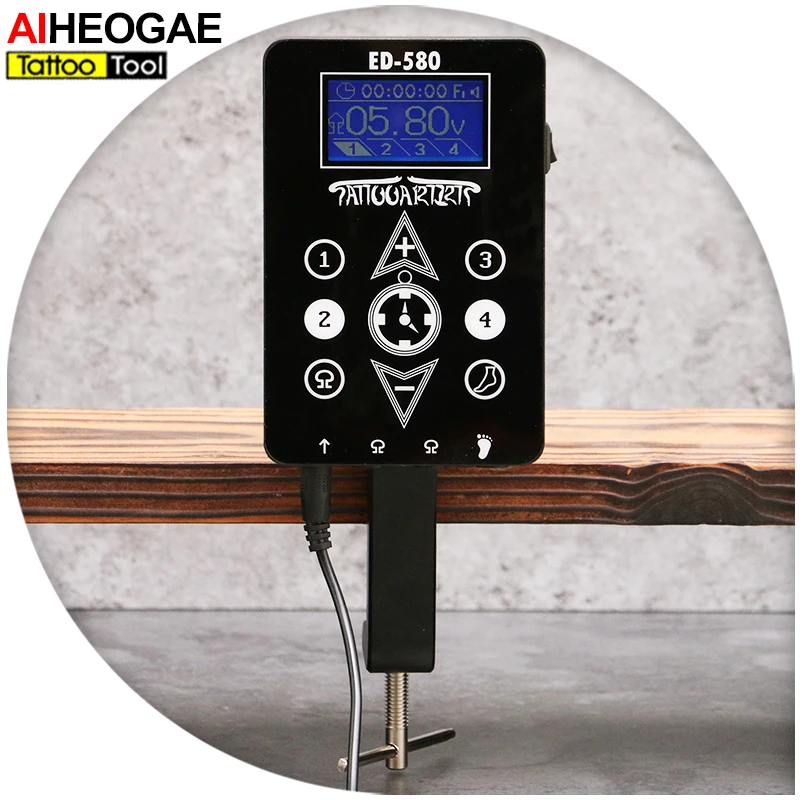Digital LCD Tattoo Power Supply for Machine Kits New Arrive Professional TPS209 | Красота и здоровье