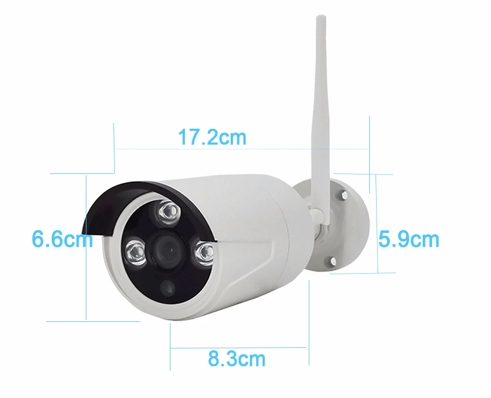 IMPORX 4CH 960P HDMI 5в1 NVR комплект 2 ТБ HDD CCTV Wifi VideCam 1.3MP HD ночное видение с 10 &quotЖК-дисплеем