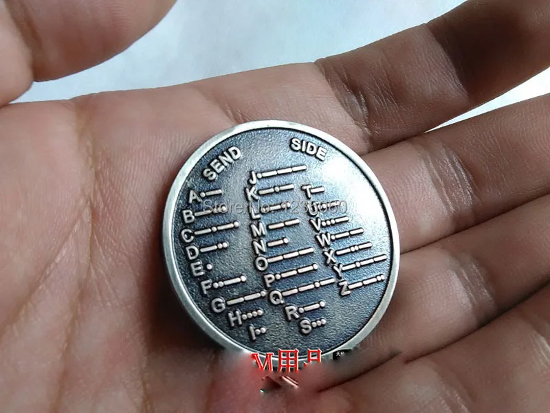 Карточки для обучения по коду CW Morse памятные монеты телескопический кодовый