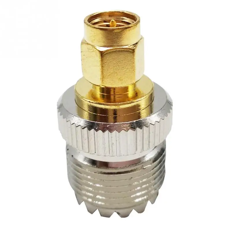 2 шт. UHF Женский SMA Мужской PL-259 SO-239 разъем РЧ коаксиального адаптера pl259 конвертер#05