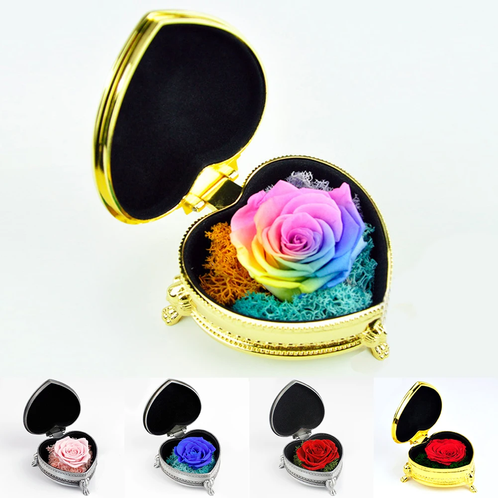 Коробка свежий День Рождения Новинка бессмертное сердце форма коробка юбилей