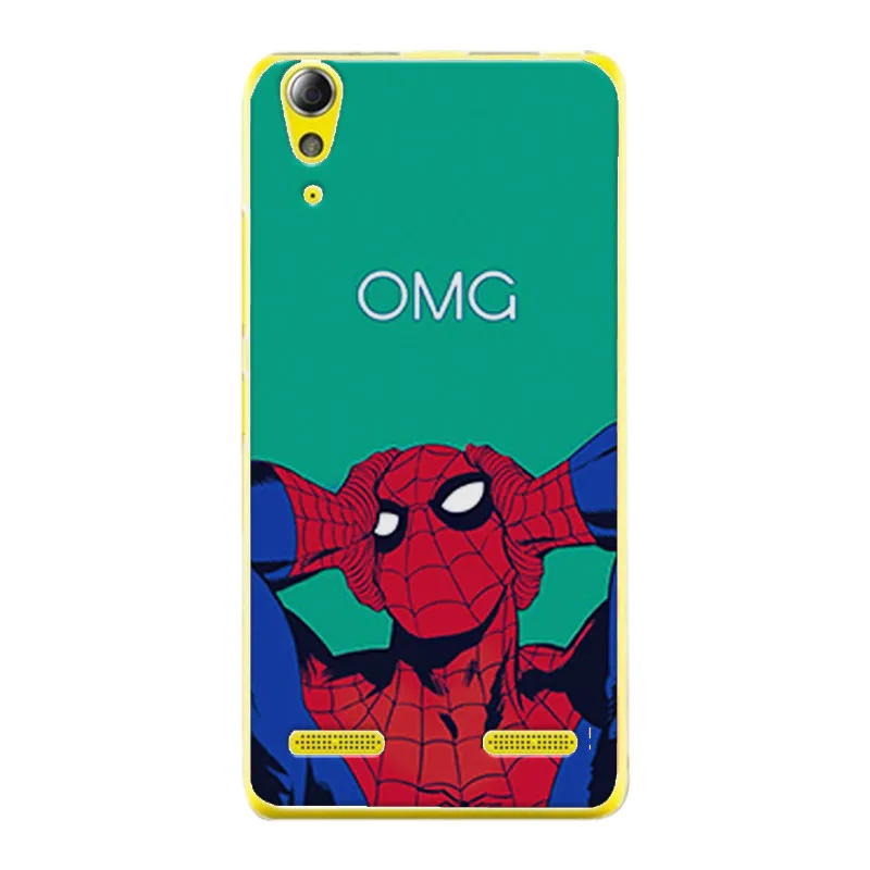 For Lenovo A6010 C11 Чехол-накладка для lenovo K3 A6000 A6010, очаровательный чехол Marvel, Мстители, Капитан Америка, щит, Железный человек, Человек-паук, Fundas для lenovo A6010 - Цвет: For Lenovo A6010 C11