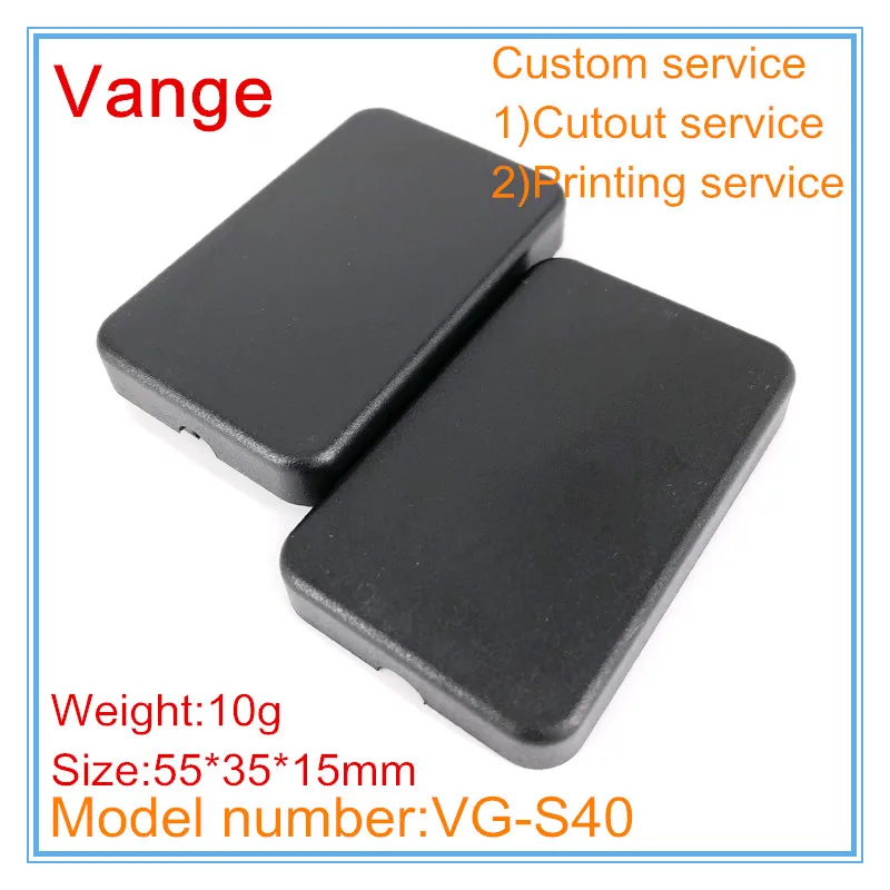 40pcs/lot extruded mould junction box 55*35*15mm ABS plastic material case enclosure diy for transformer PCB device | Обустройство
