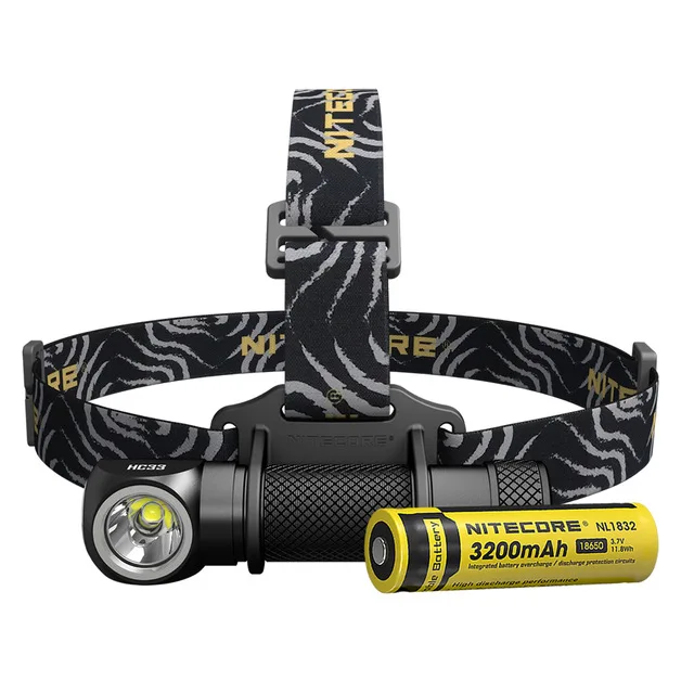 Новинка 2017 высокопроизводительный налобный фонарь Nitecore HC33 CREE XHP35 со светодиодной
