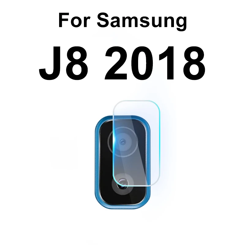J8 2018 Камера объектив Экран протектор для samsung Galaxy A50 A30 A10 A20 M10 M20 M30 J7 J8 A7 J4 J6 плюс Защитная пленка для телефона Защита объектива - Цвет: J8 2018