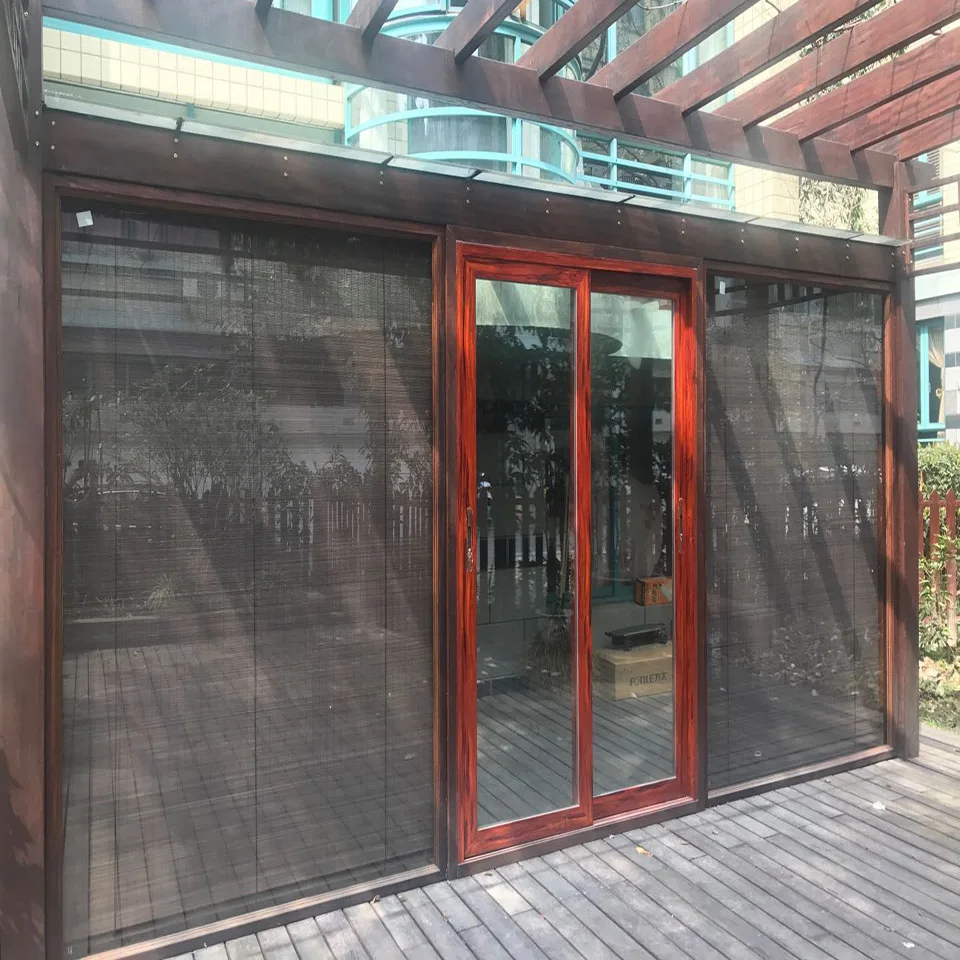 _ CASA 4 цвета бамбуковые жалюзи от солнца венецианские раскатывающиеся шторы в