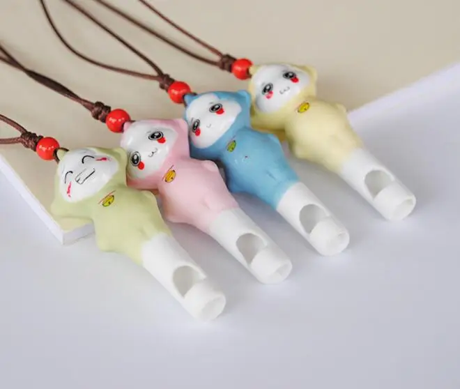 Творческий Керамика mnkey Свистки дети висит Детская одежда Интимные аксессуары