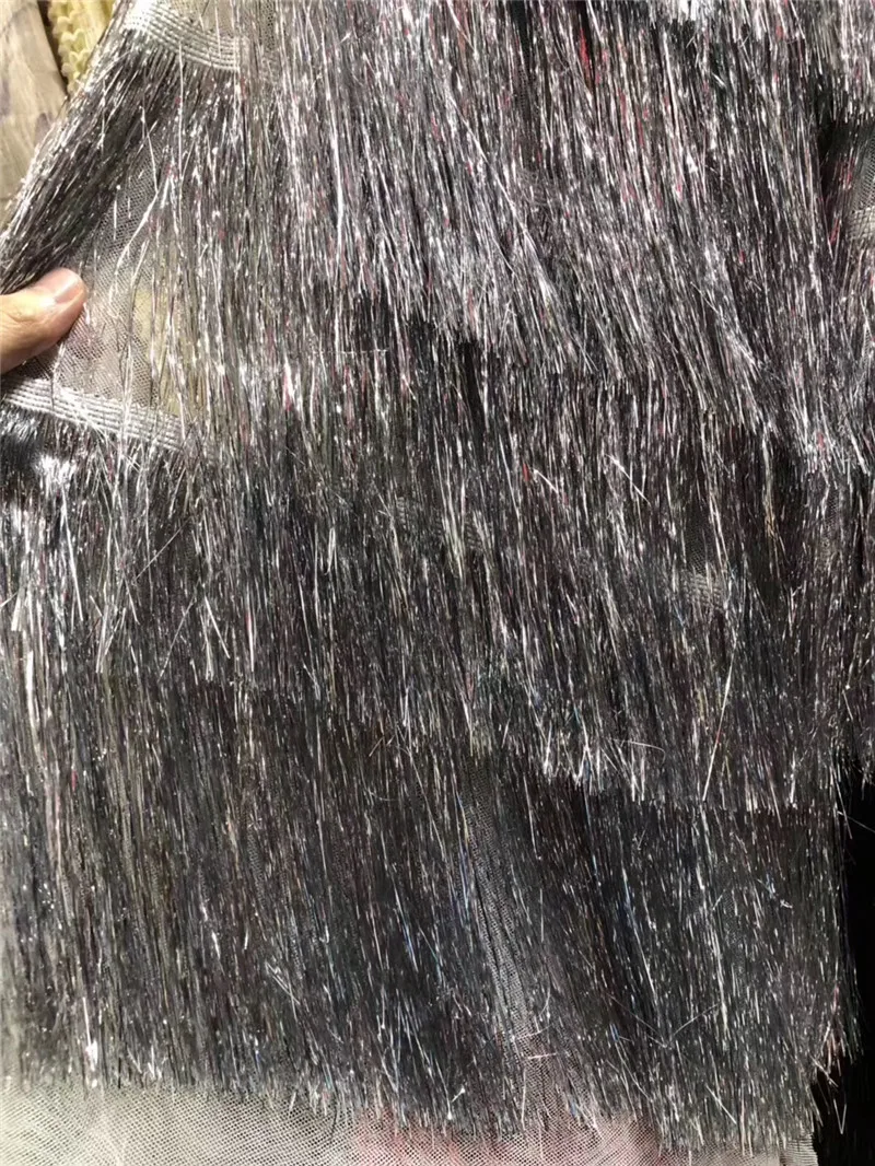 3d Тюль с вышивкой бахромой кружевная ткань супер качество французская сетчатая