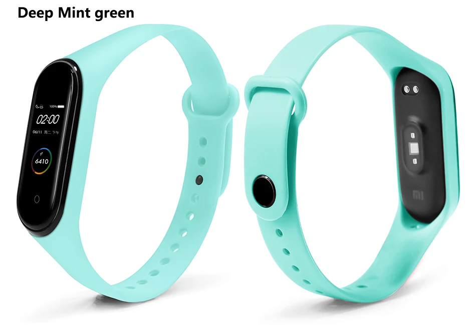BOORUI mi band 4 ремешка модный новейший mi band 3 ремешок силиконовый водонепроницаемый ремешок Замена для xiaomi mi band 3 4 band