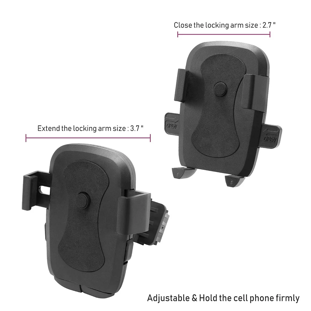 Zacro Противоскользящий велосипедный держатель с ручкой крепление для телефона на