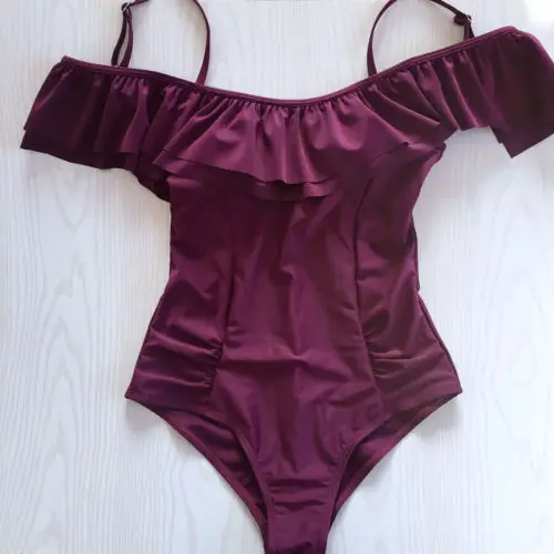 Сексуальный женский цельный кружевной купальник Монокини пуш-ап бикини с