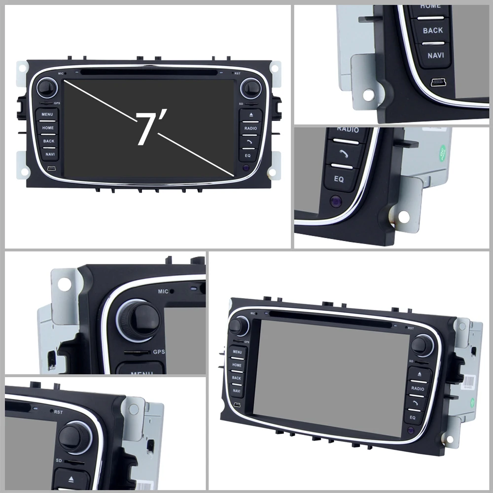 Android 9 0 автомобиля 1 din стерео для Ford focus 1999 2000 2001 2002 2003 2004 2005 2006 2007 2008 GPS