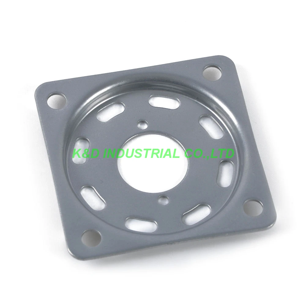 4 шт. Серебряный 9pin вентилируемая пластина трубка гнездо амортизирующий адаптер