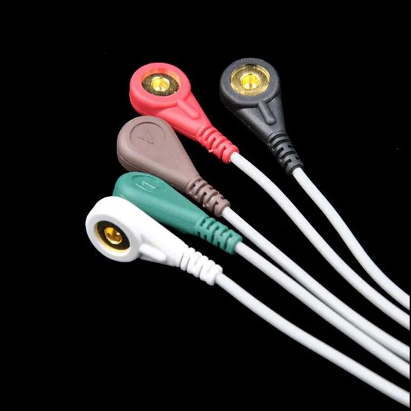 2021 совместимый для Philips/HP 12Pin MP20/30/VM6 пациента монитор ЭКГ кабель Одна деталь 5