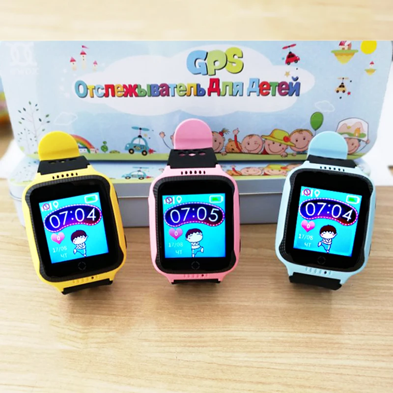 Gps smart watch детские часы Q528 с Камера фонарик SOS устройство для определения