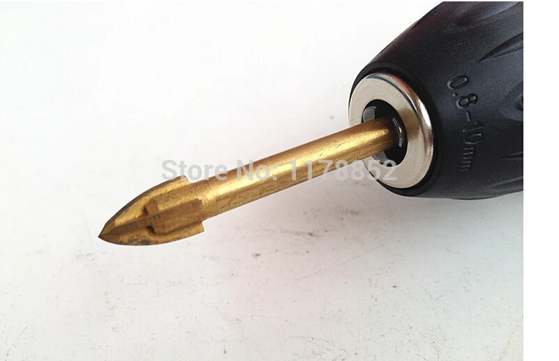 

High quanlity Cross Head Tungsten Carbide Glass Ceramic Wood Metal Drill Bit Set Hole Saw Tool , 5mm,6mm,8,10mm,12mm